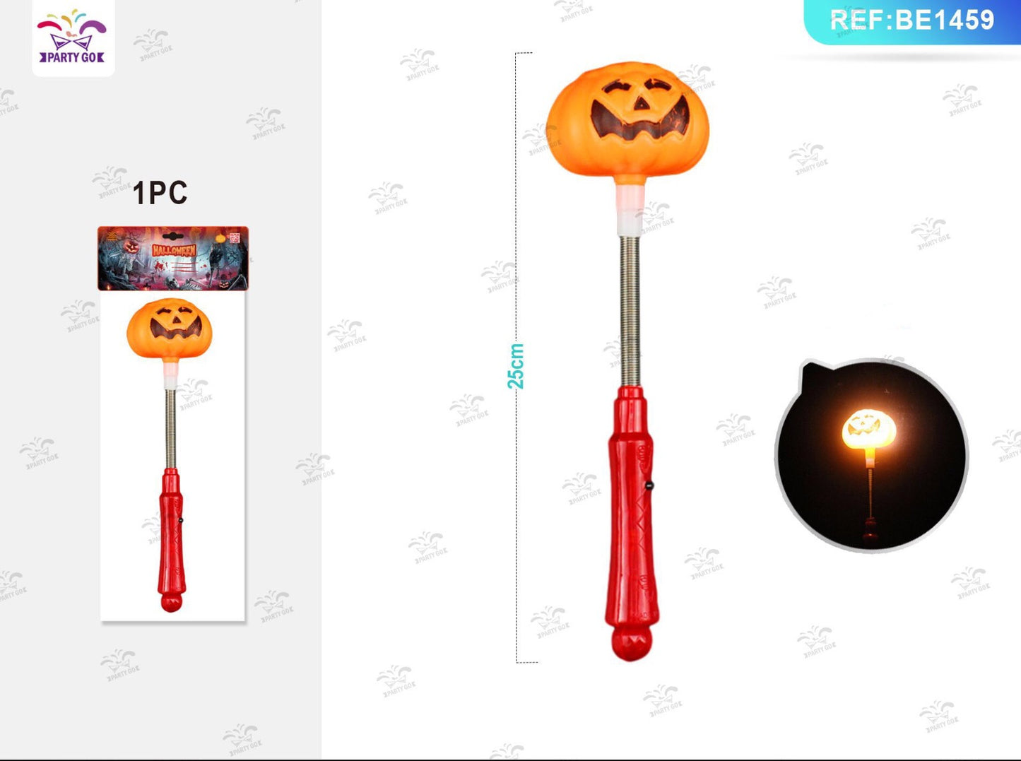 HALLOWEEN lampada a mano 25cm