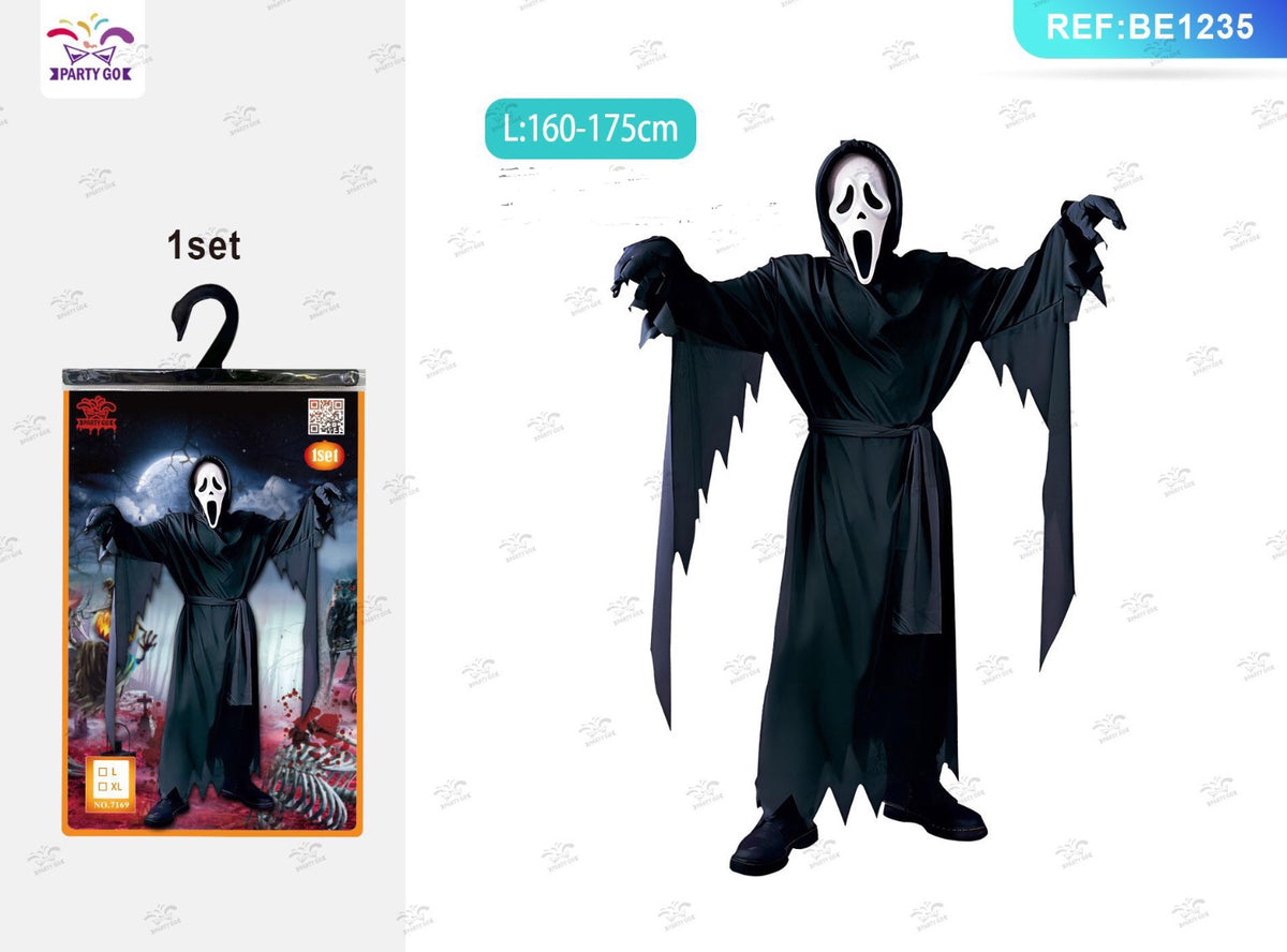 HALLOWEEN costume da scream per Halloween
