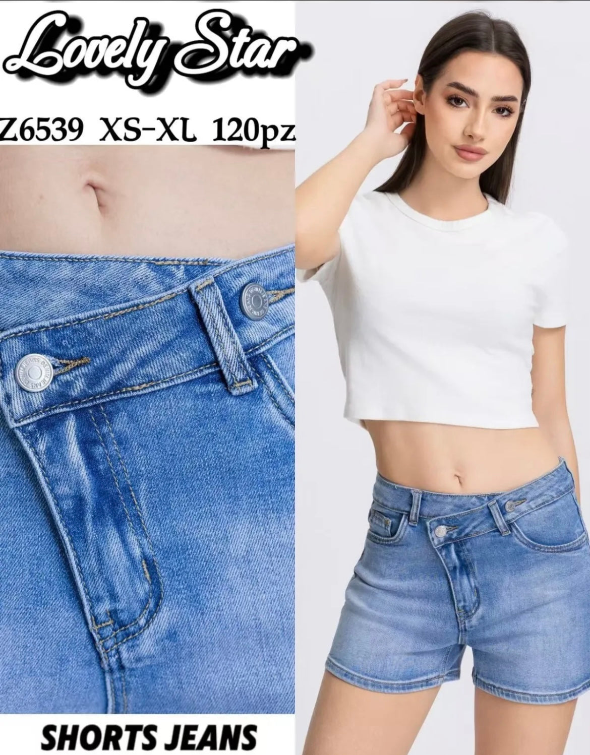 PANTALONCINO di jeans Z6539