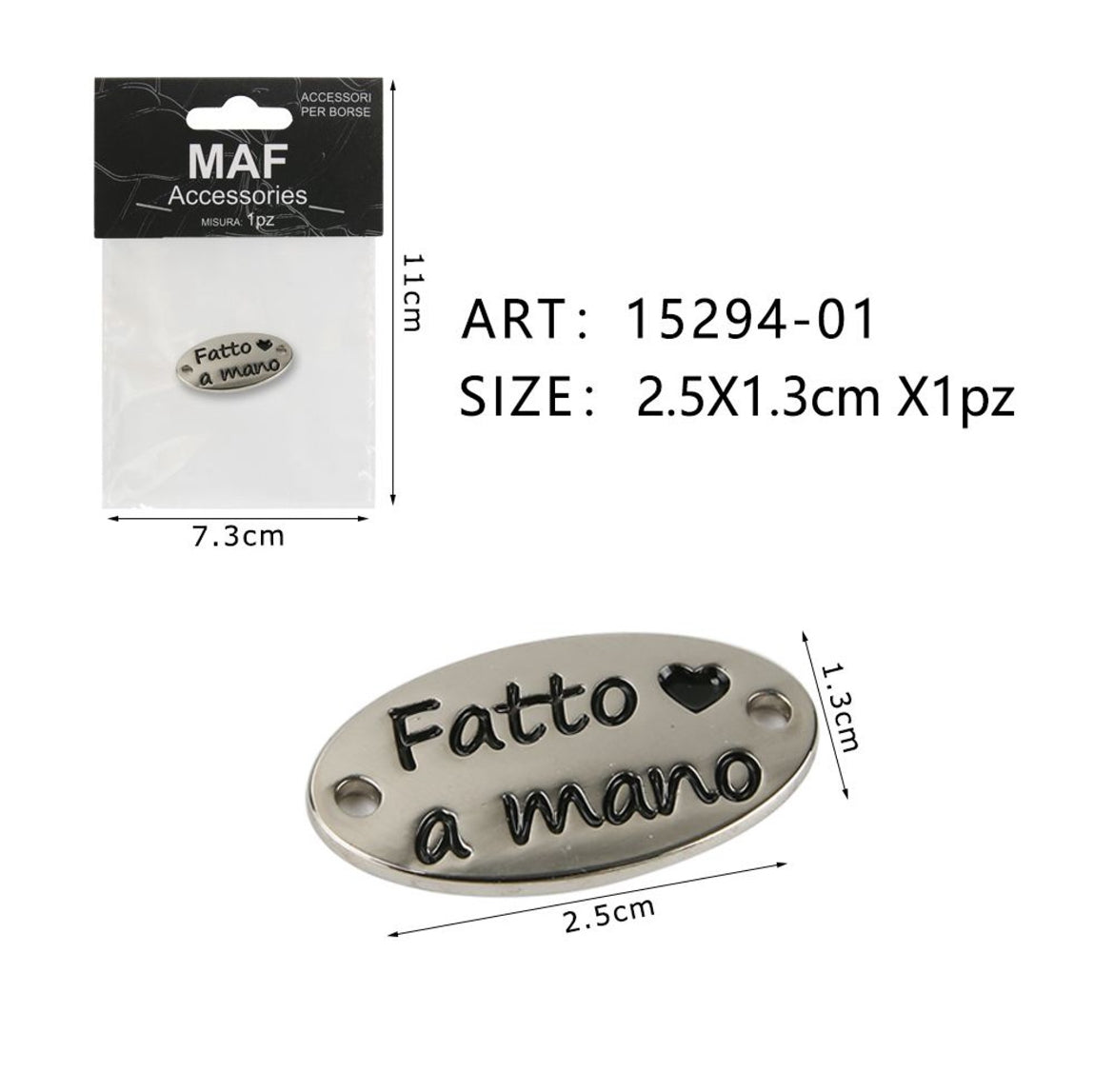 MAF ETICCHETE HANDMADE 15294-01