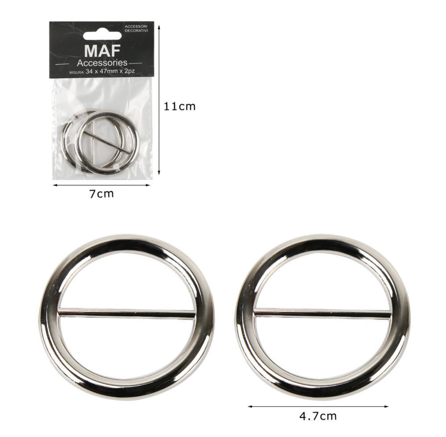 ACCESSORI decorativi 4,7cm