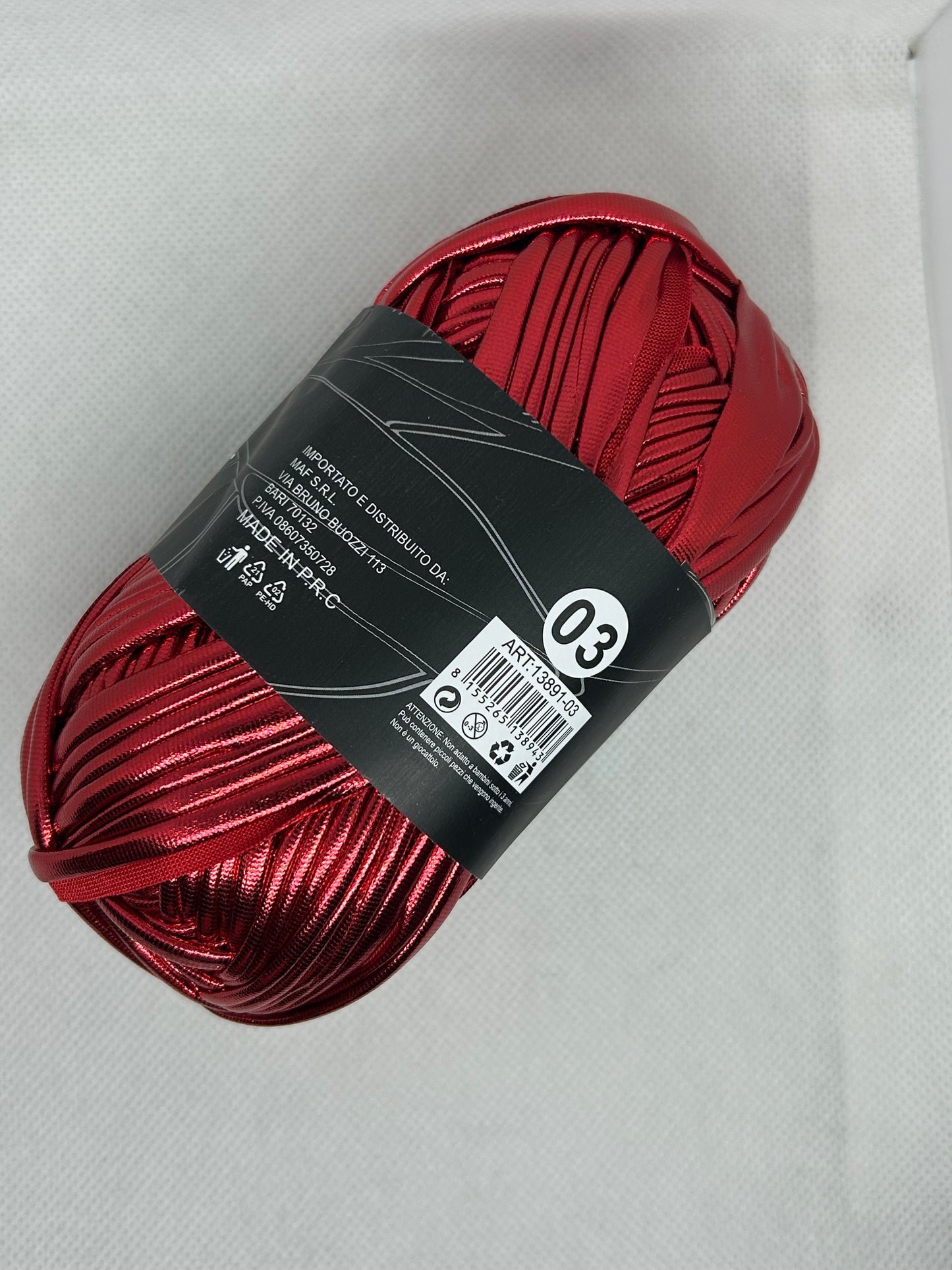 MAF fettuccia metallizzata 100g 13891-03