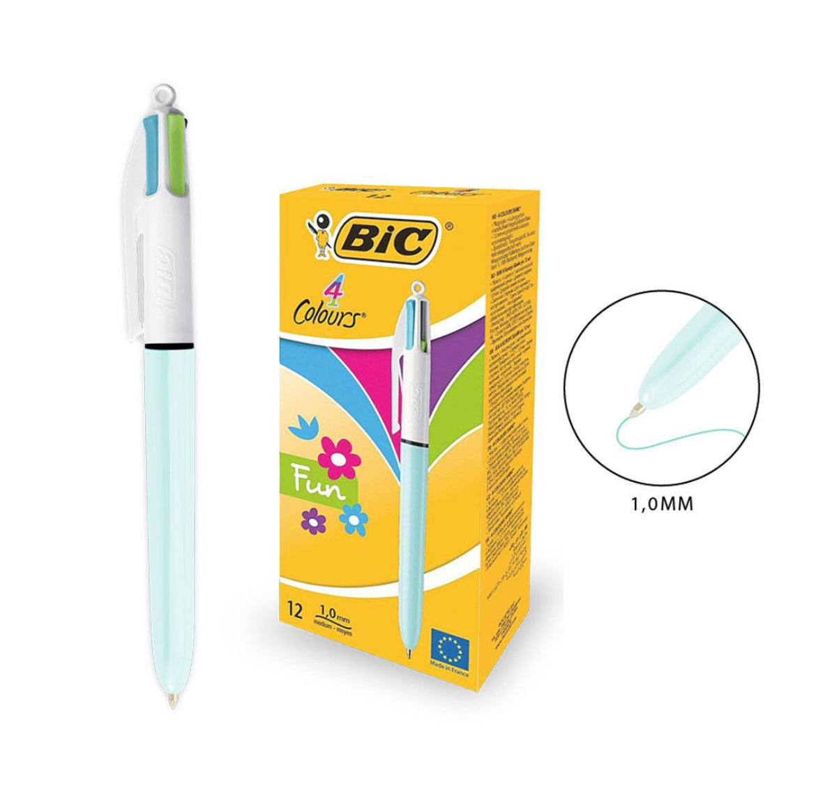 BIC PENNA SFERA 4COLOURS 1MM FUN