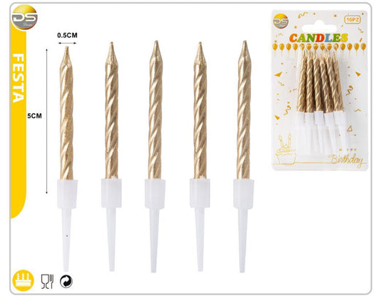 CANDELA 10pz 5,7cm