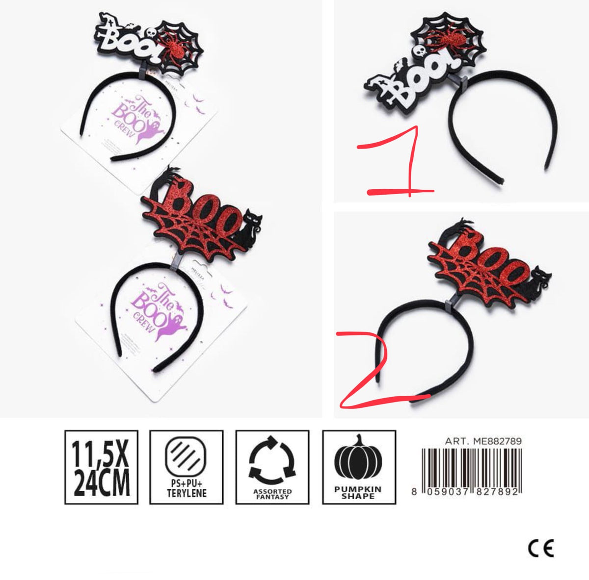 Halloween Melissa cerchietto capelli ME882789