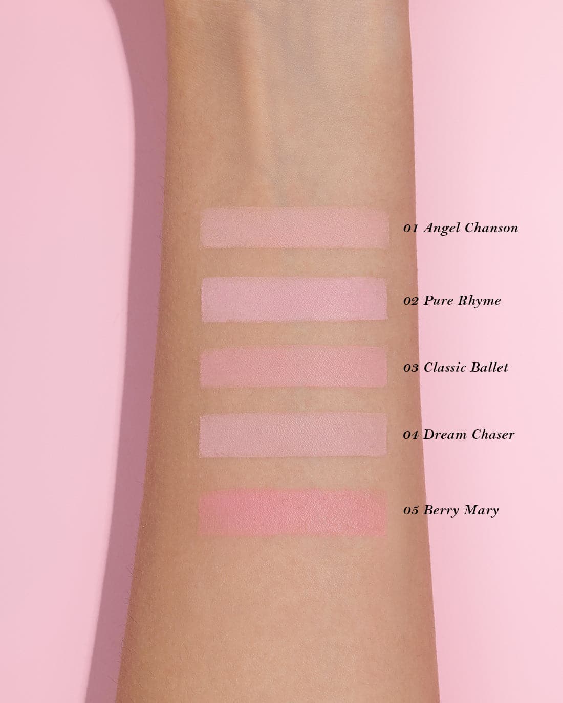 FLOWERKNOWS strawberry rococo embossed blush 03