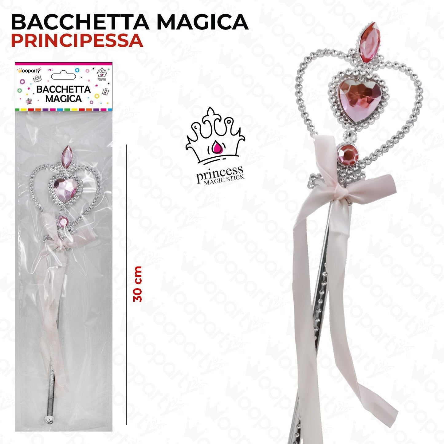 Bacchetta magica principessa 31.5cm