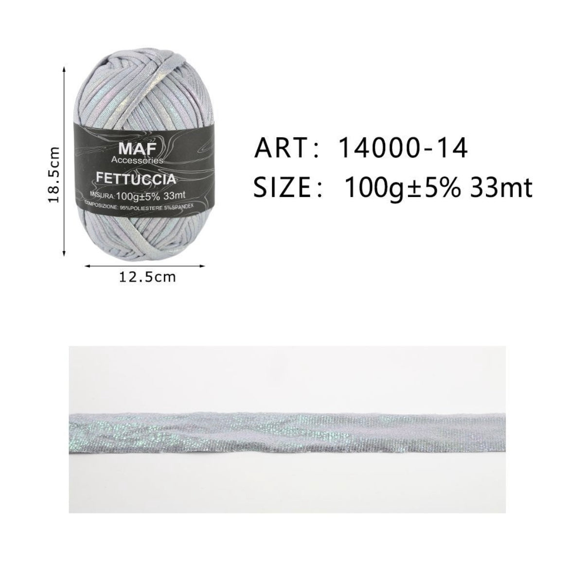 MAF FETTUCCIA 100G 33MT 14000-14