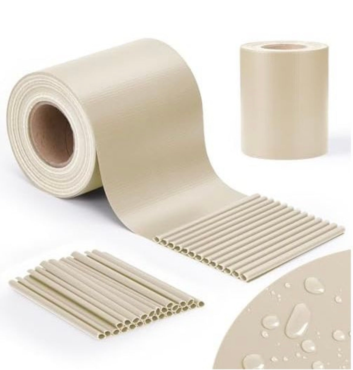 FRANGIVISTA PVC 19CMX35MT ANTRACITE 25 CLIPS TORTORA