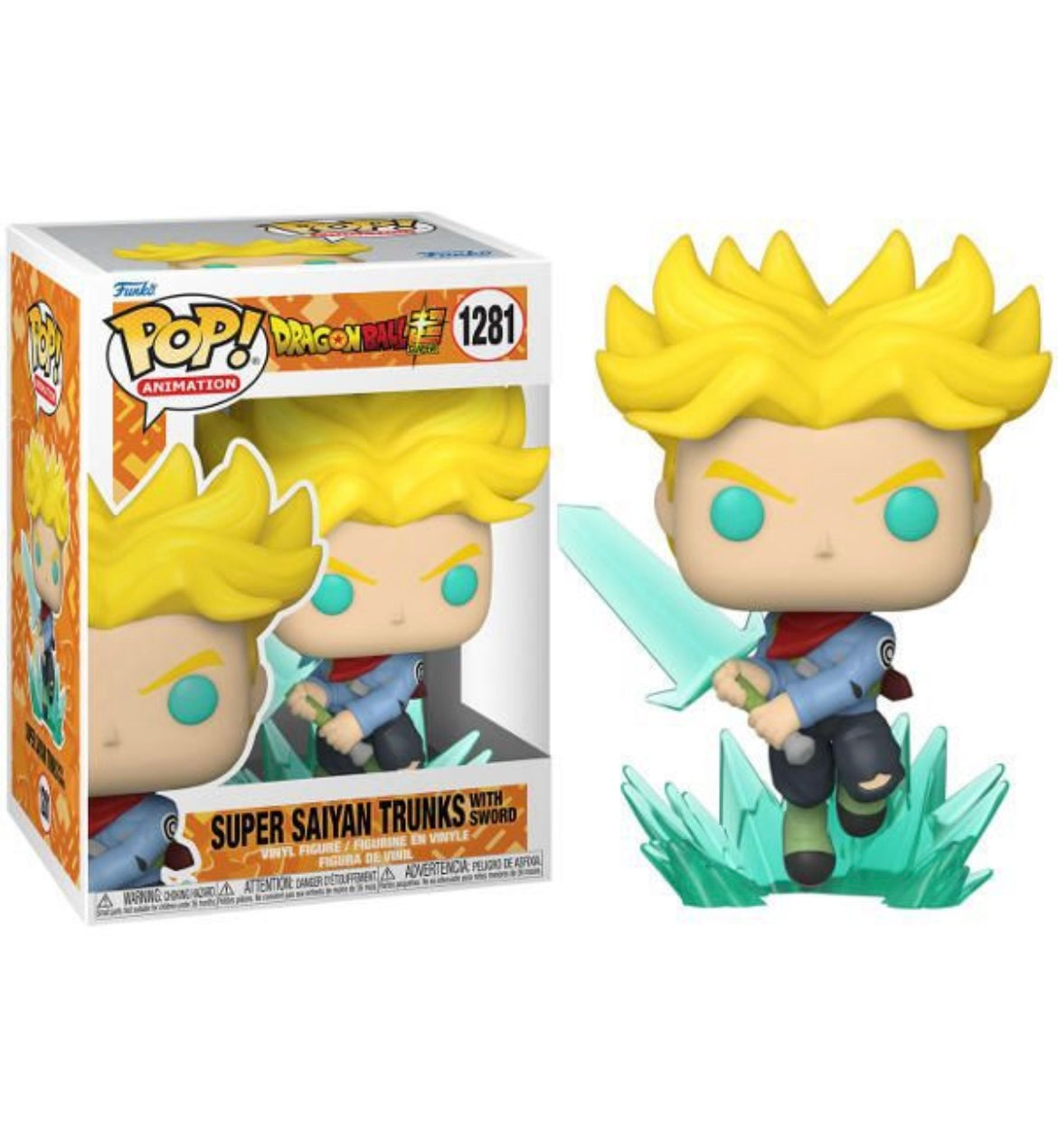FUNKO POP SUPER SAIYAN TRUNKS 58019