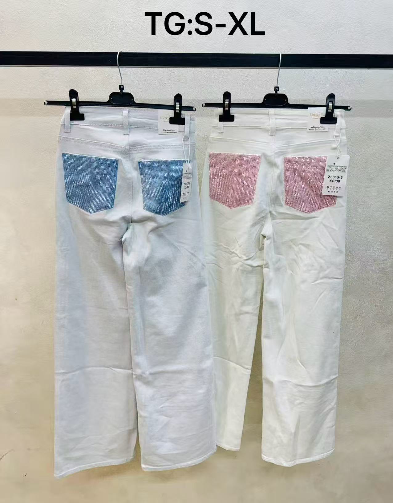 PANTALONNE JEANS Z6315-5
