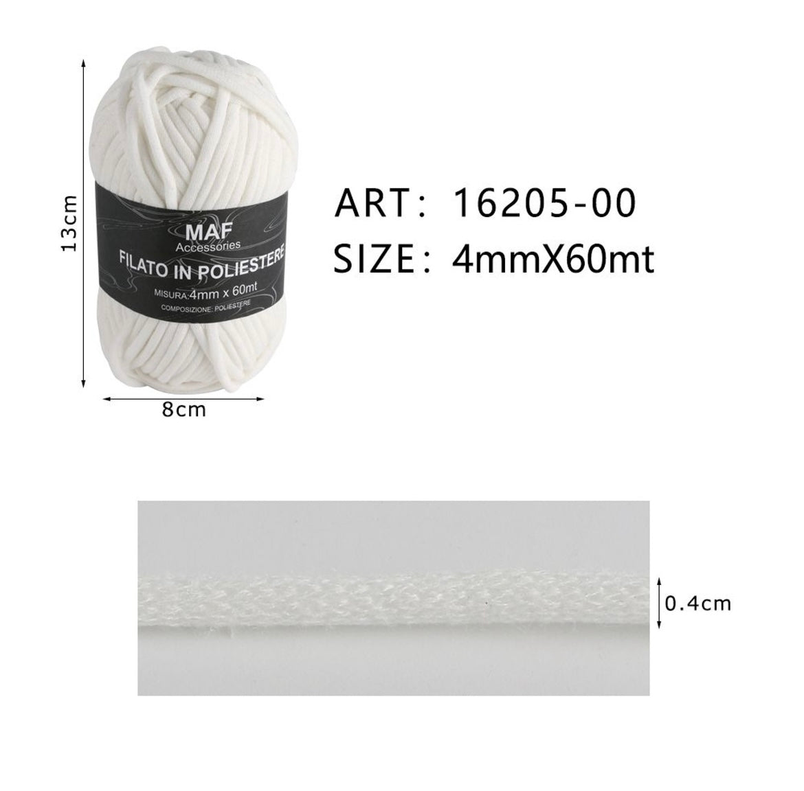 MAF FILATO IN POLIESTERE 16205-00
