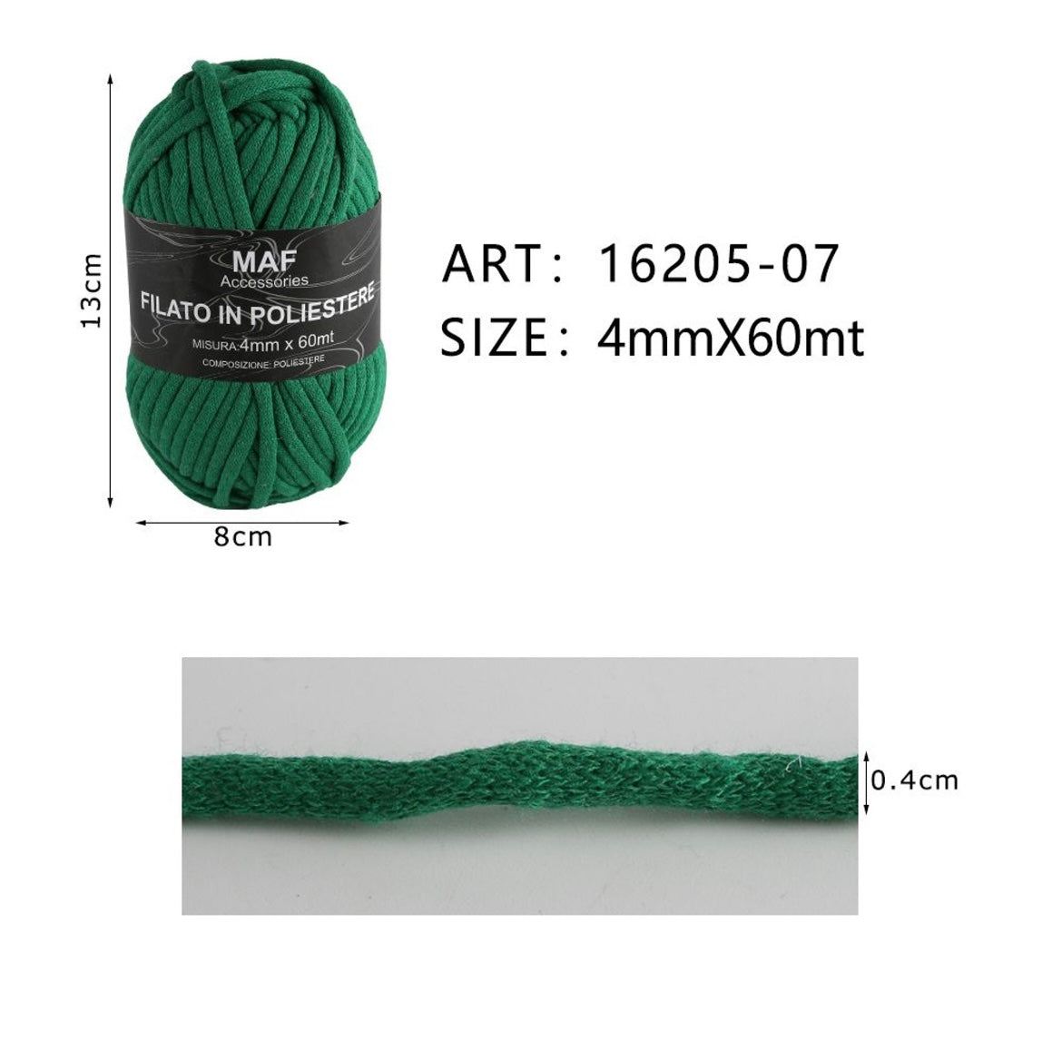 MAF FILATO IN POLIESTERE 16205-07
