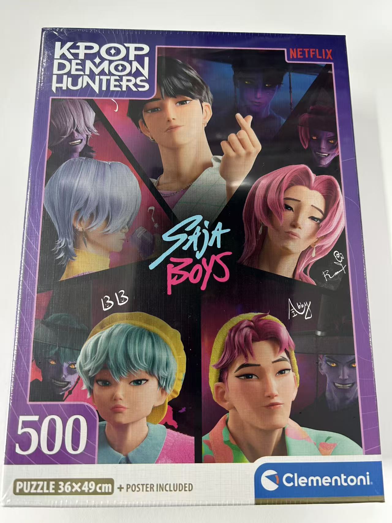 CLEMENTONI PUZZLE 500 KPOP DEMON HUNTERS COMPACT