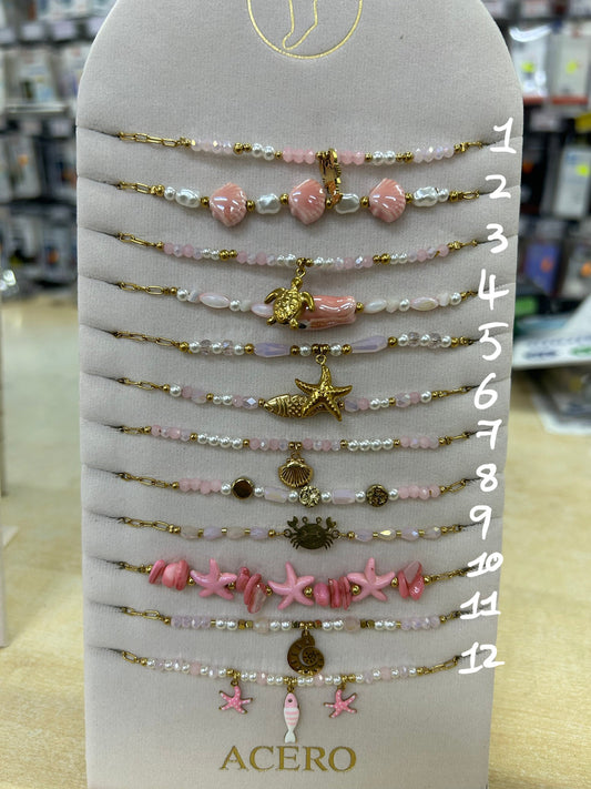 Cavigliera rosa