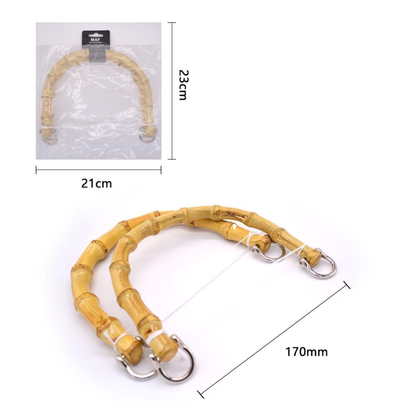 MANICO per borse 170mm