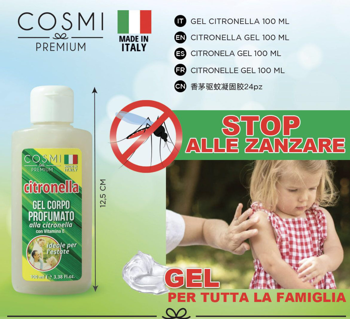 COSMI gel citronella 100ml