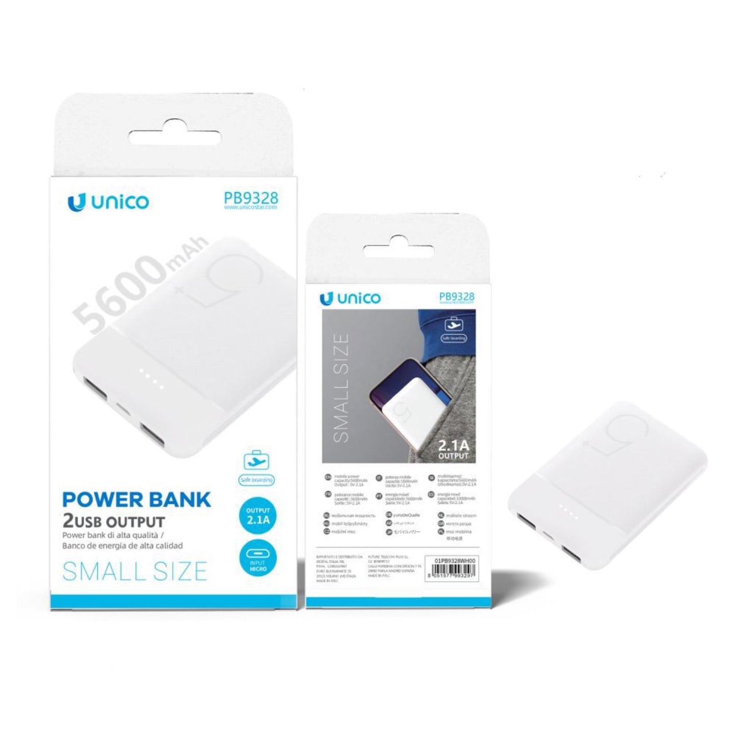 UNICO power bank white PB9328