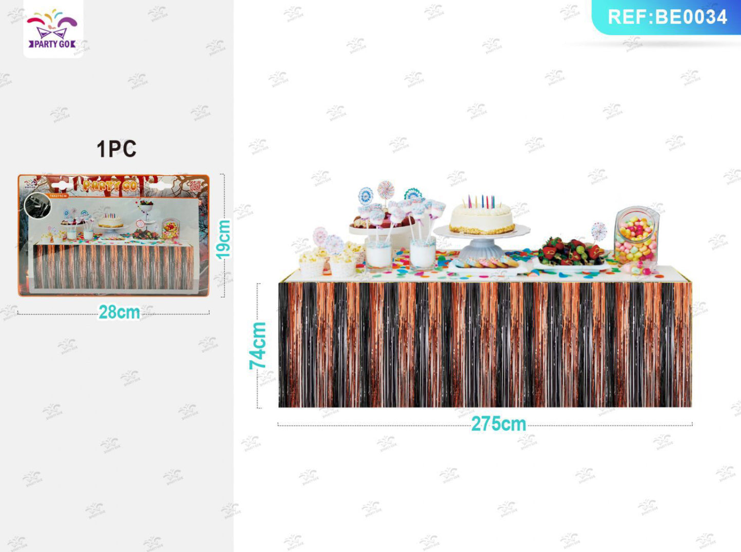 HALLOWEEN tovaglia 74x275cm