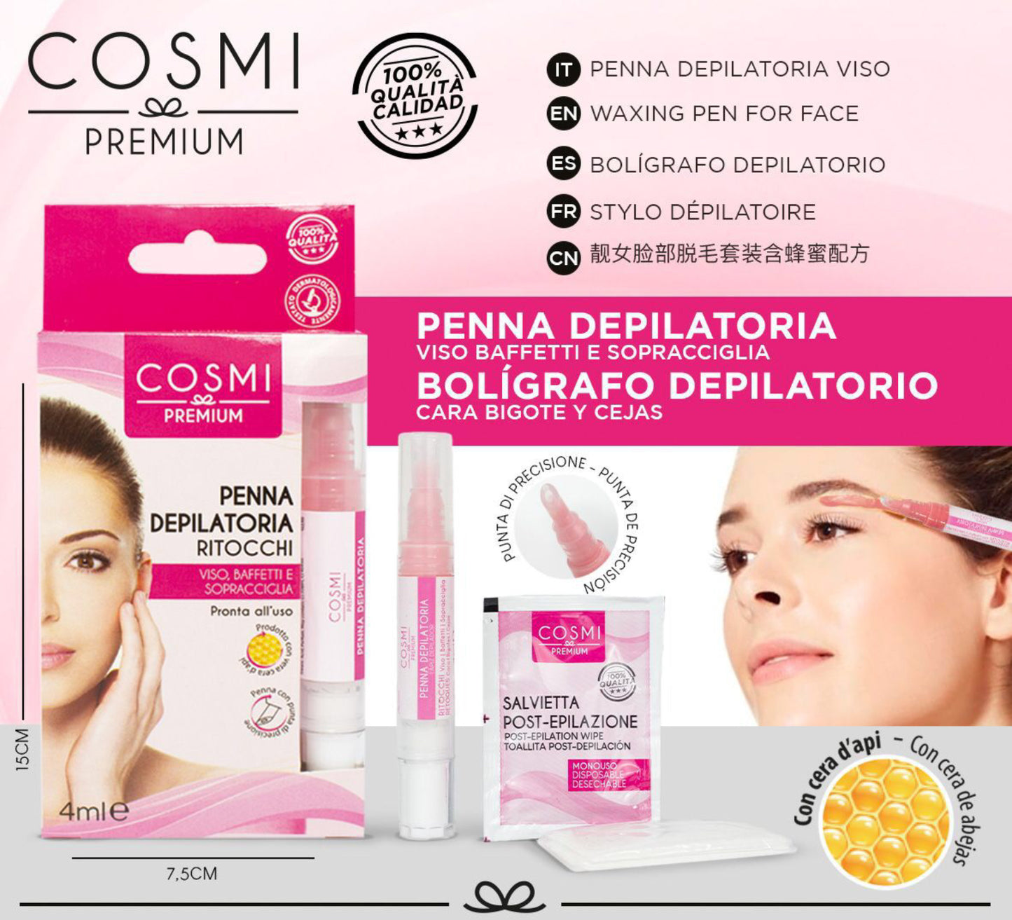 COSMI penna depilatoria ritocchi 4ml