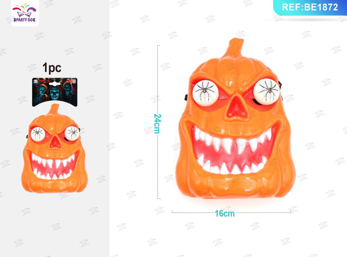 HALLOWEEN maschera 24x16cm