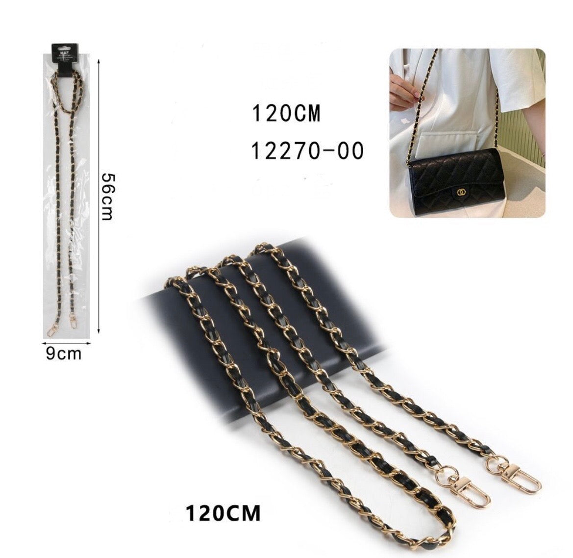 MAF catena per borse 120cm 12270-00