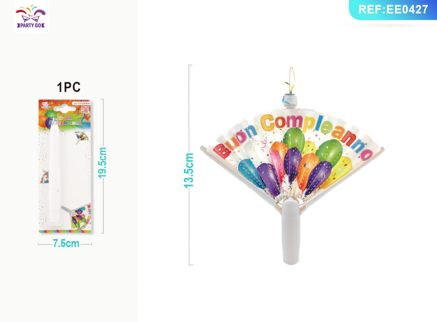 CADELLA A sorpresa con ventaglio