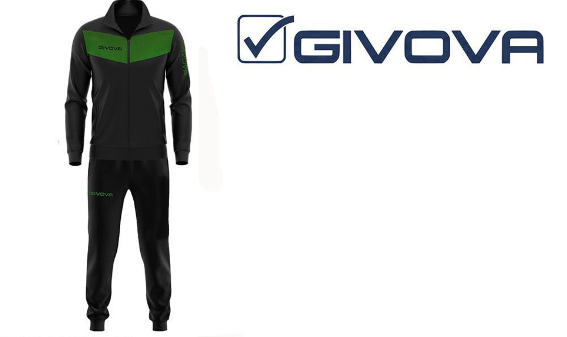 TUTA GIVOVA nero/verde