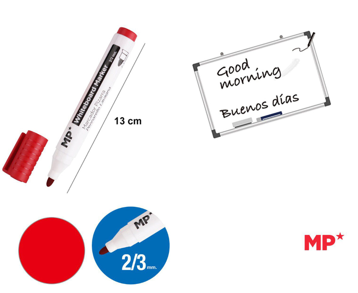 MP Pennarello lavagna 2/3mm rosso