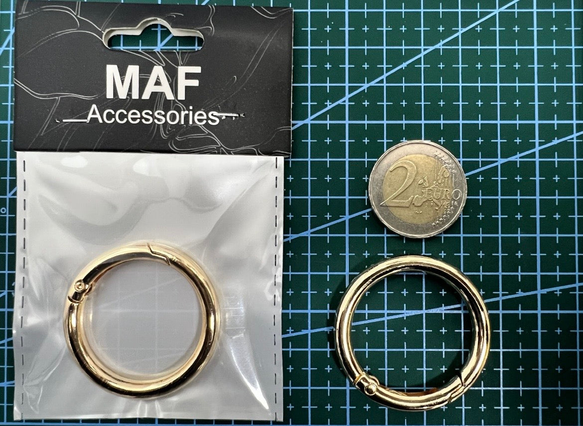 MAF MOSCHETTONI A SCATTO ROTONDI 3.2CM