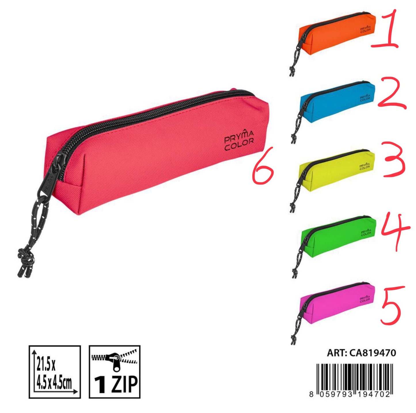 PRYMA astuccio 21.5x4.5x4.5cm