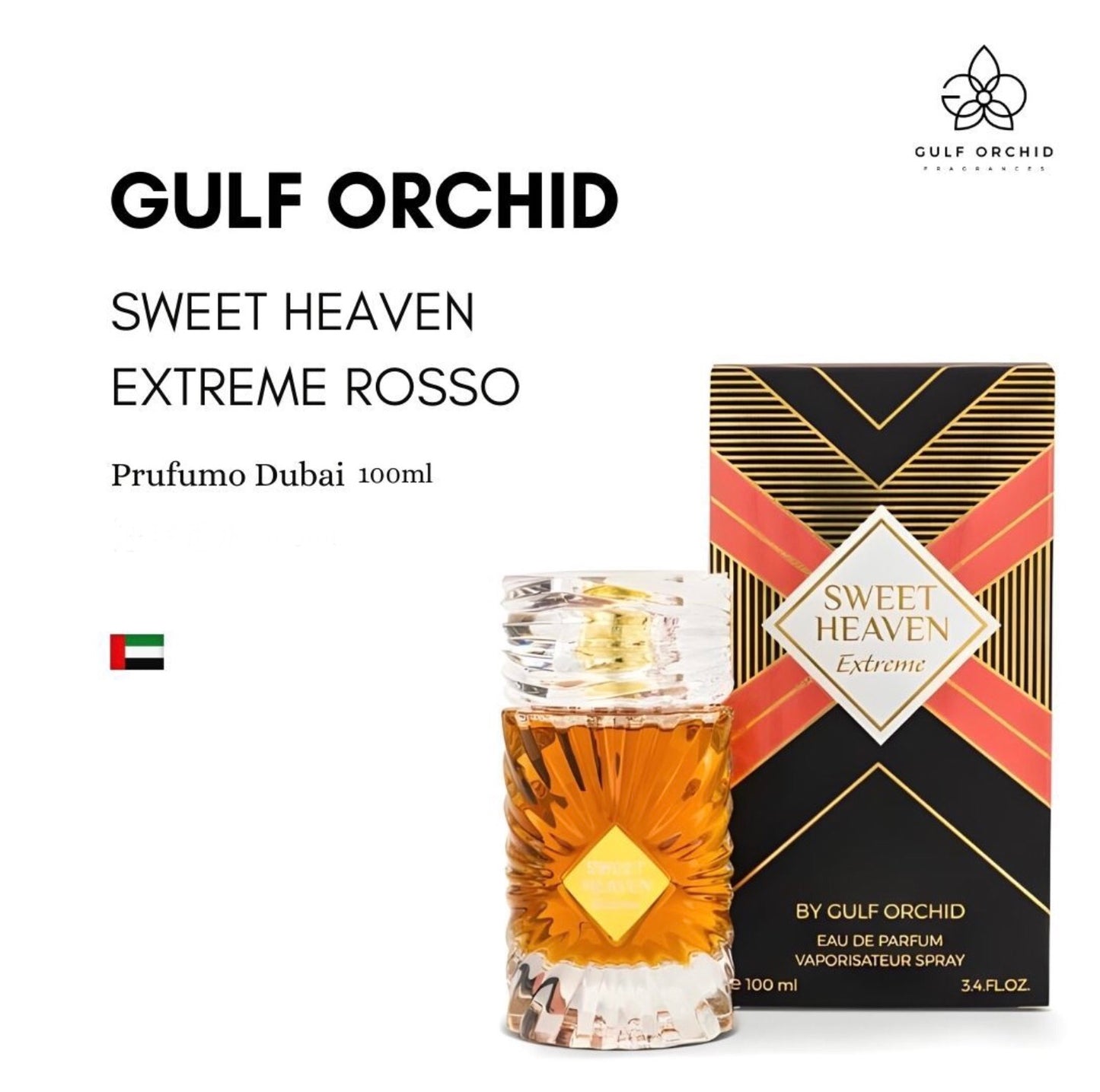 PROFUMO DUBAI SWEET HEAVEN EXTREME ROSSO 100ml