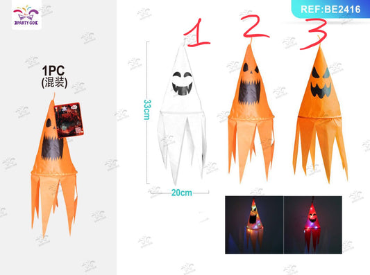 HALLOWEEN cappello con luci 33x20cm