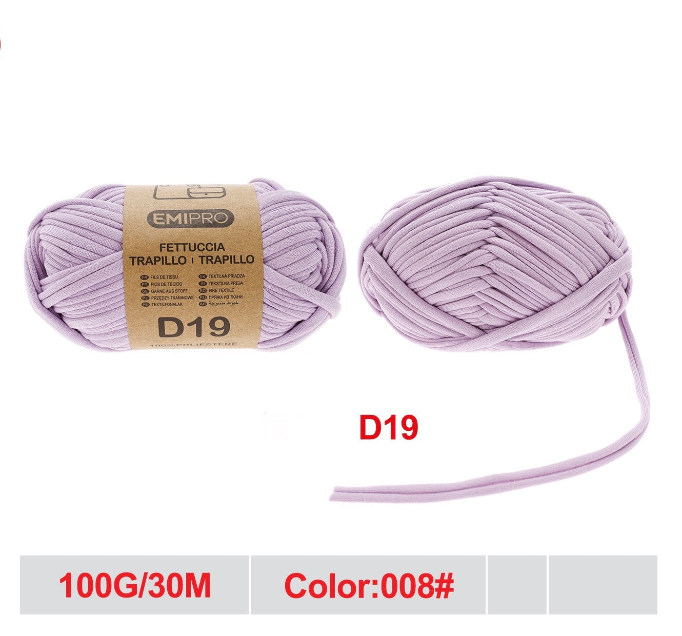 FETTUCCIA 100G 30M D19