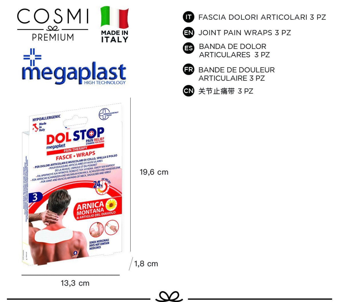 COSMI megaplast dolstop fasce dolori articolari 3pz