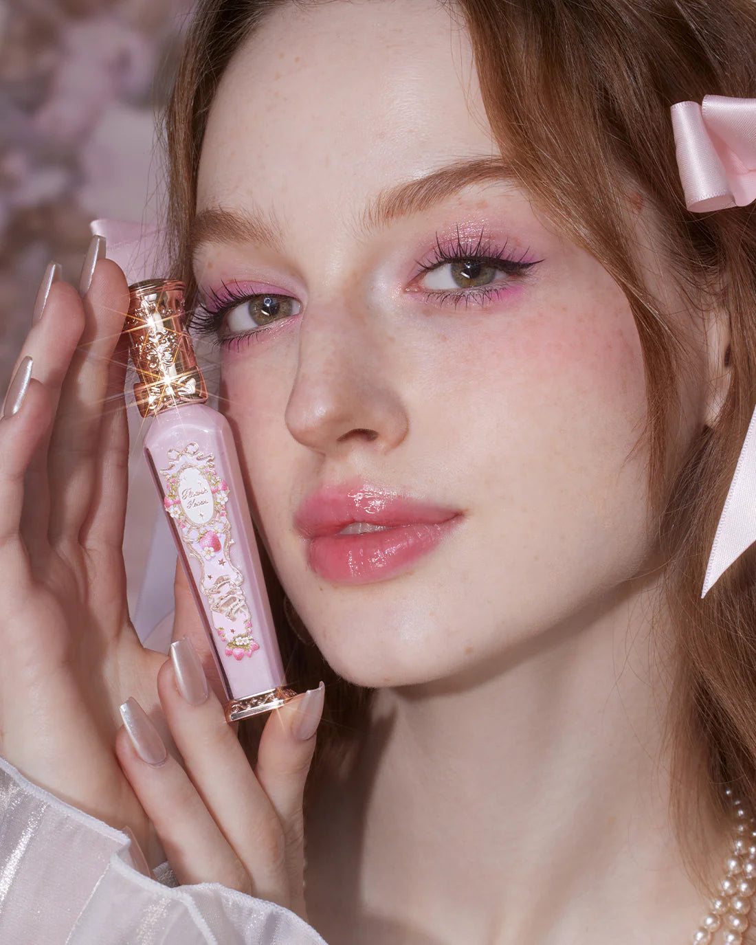 FLOWERKNOWS Violet strawberry Rococo Glowy Lip Gloss