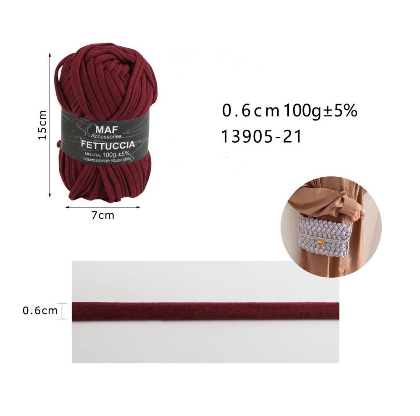 FETTUCCIA 0.6cm/100g 13905-04