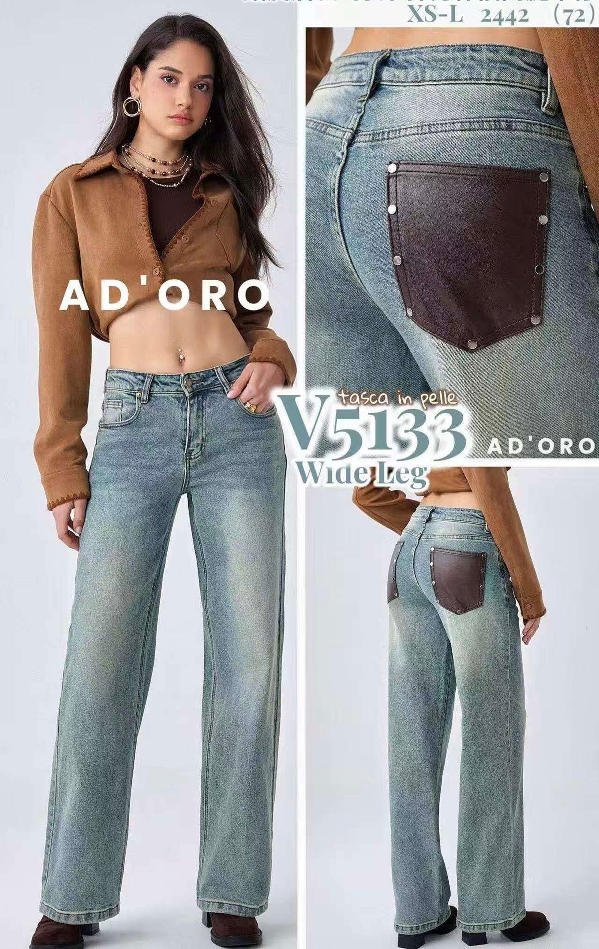 PANTALONE DI JEANS V5133