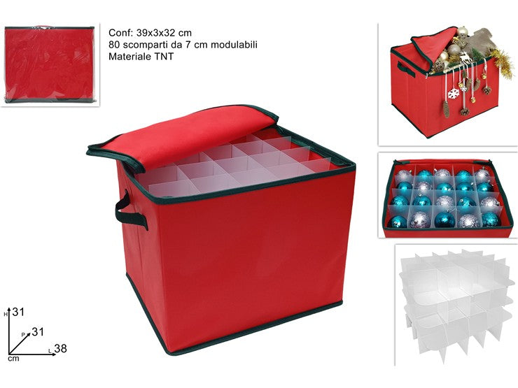 NATALIZIA BOX PORTA PALLINE