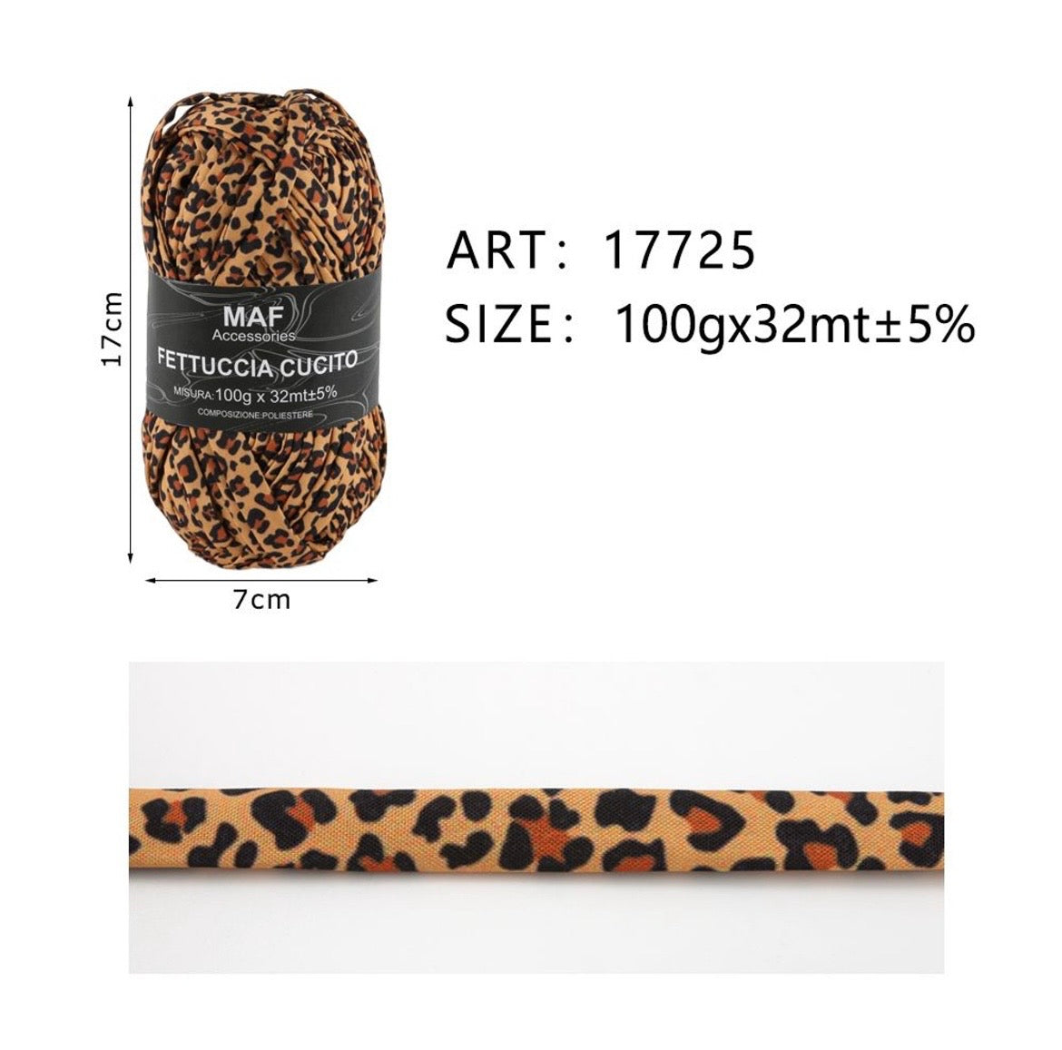 MAF FETTUCCIA CUCITO 17725