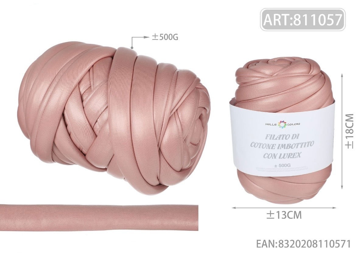 PREVENDITA FILATO ecopelle 500g rosa