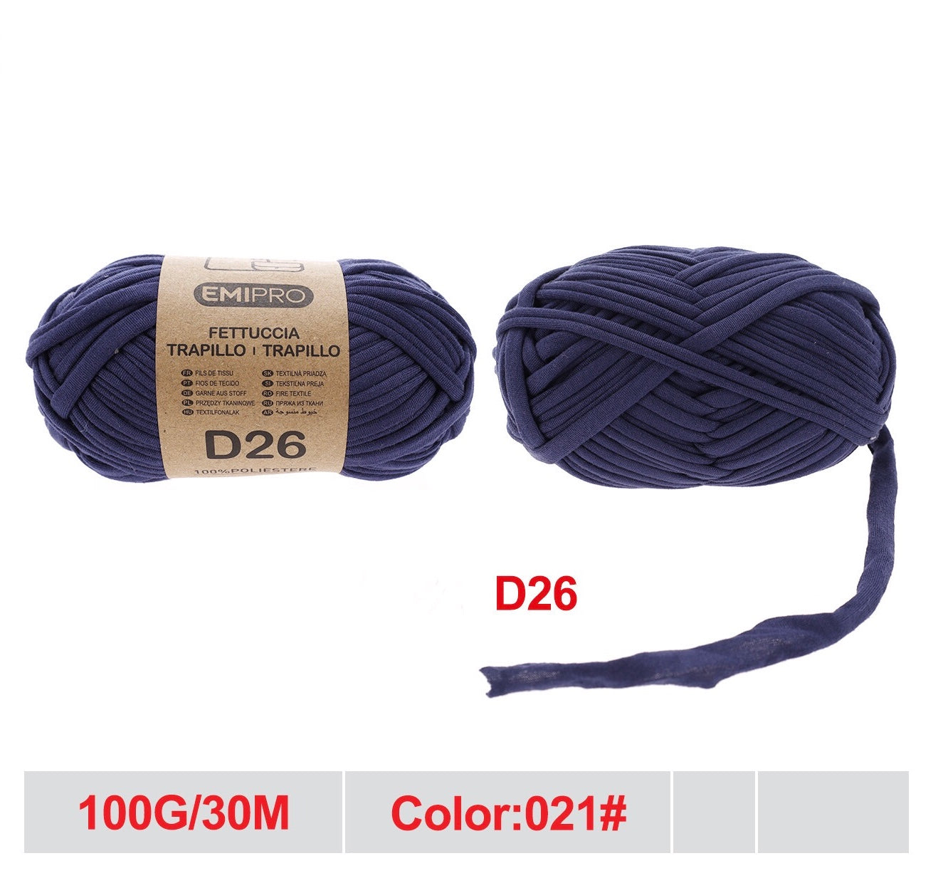 FETTUCCIA 100G 30M D26