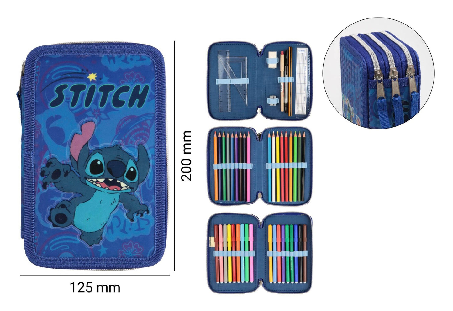 ASTUCCIO 3zip stitch Giotto