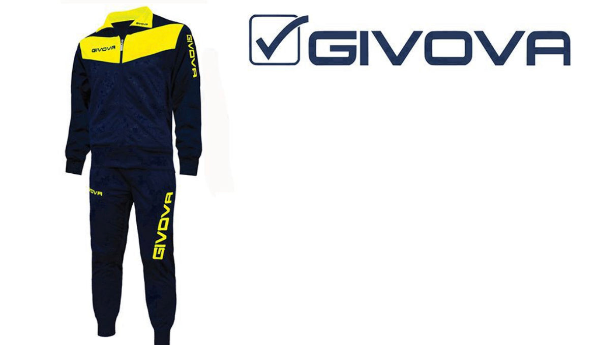 TUTA GIVOVA blu/giallob