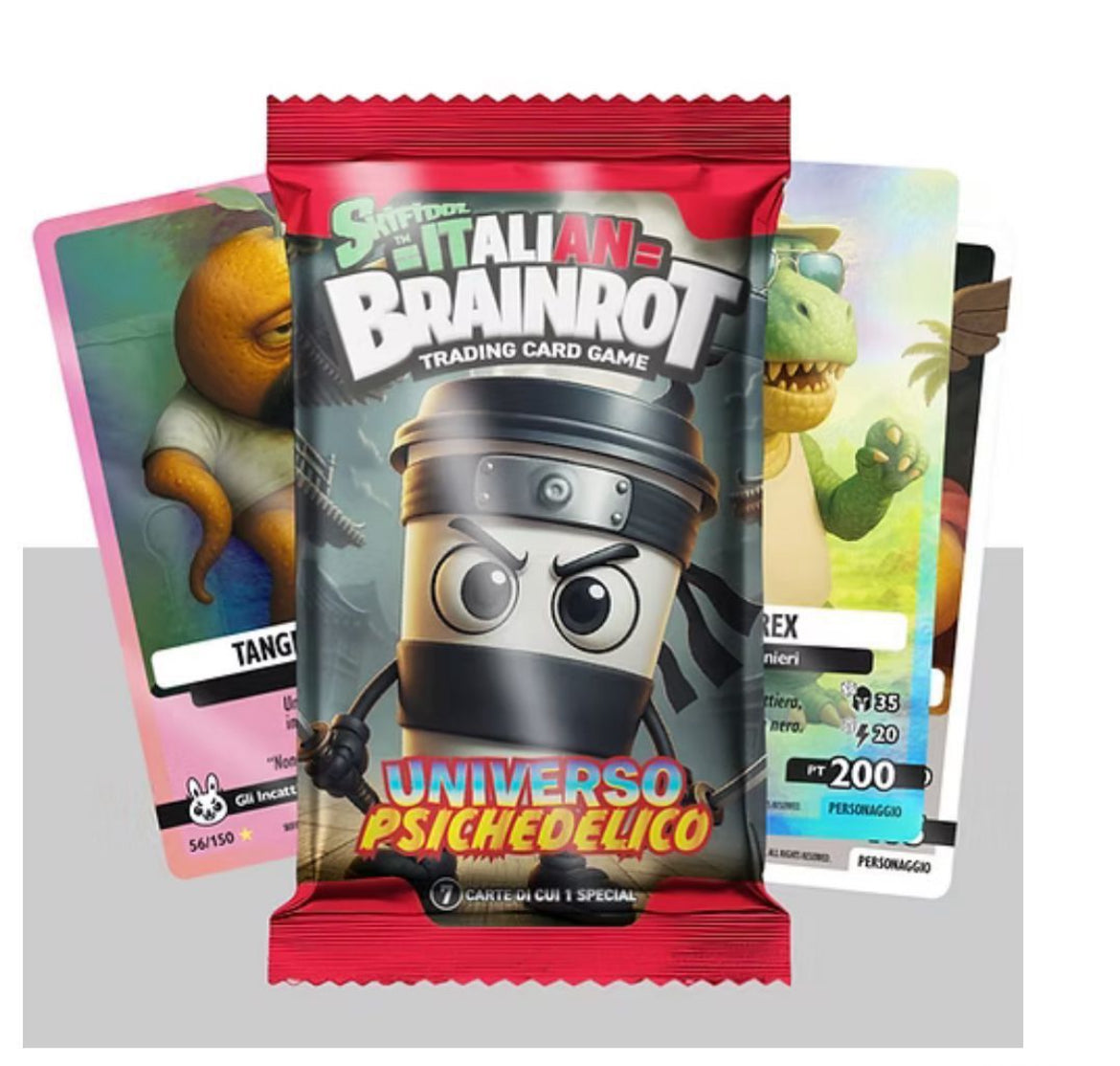 BRAINROT 7carte originale