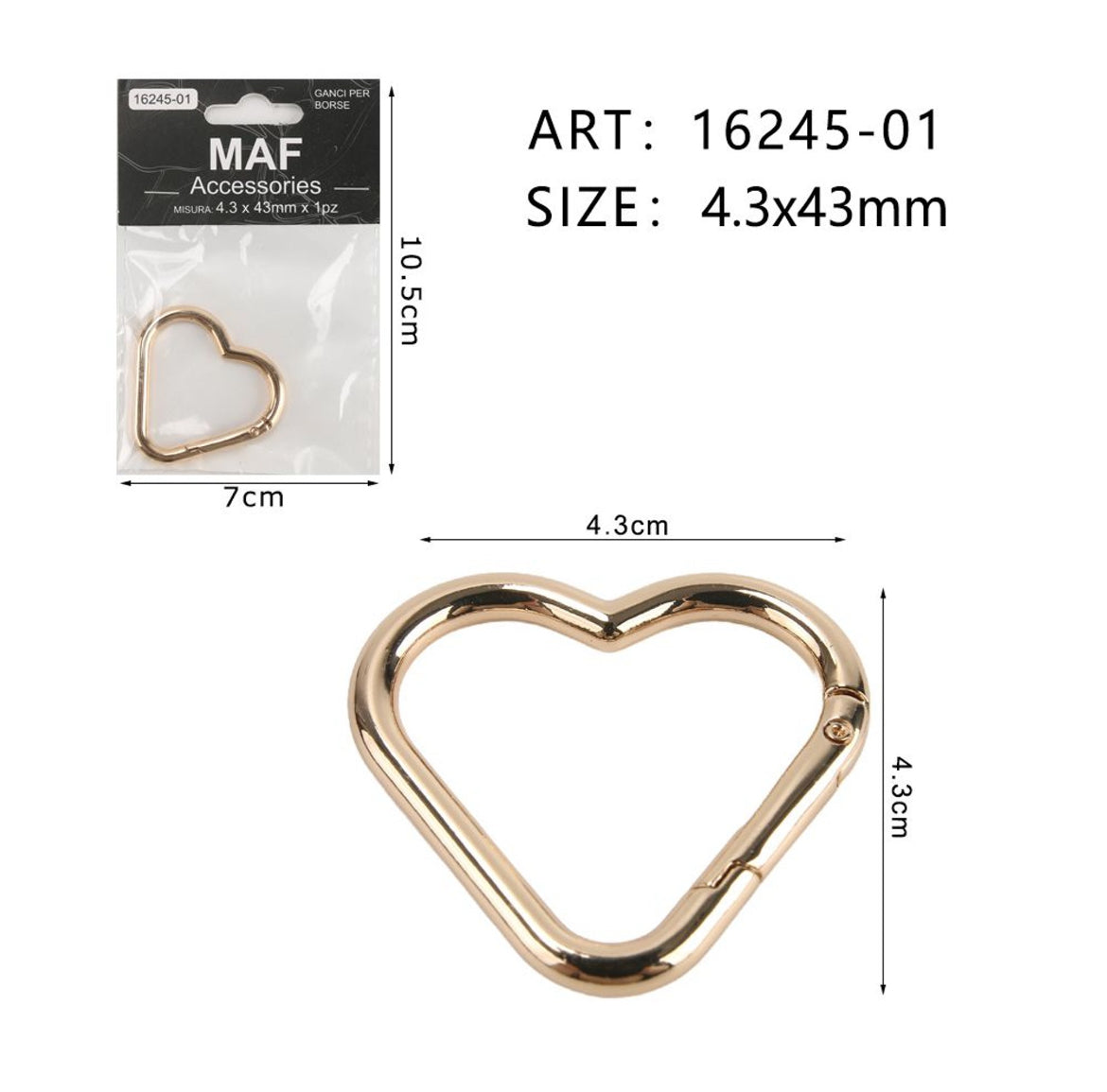 MAF GANCI PER BORSE 16245-01