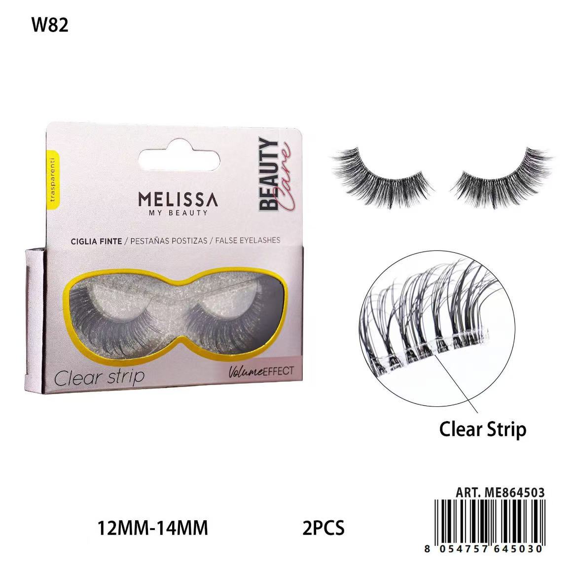 MELISSA CIGLIA FINTE VOLUME 12-14MM W82