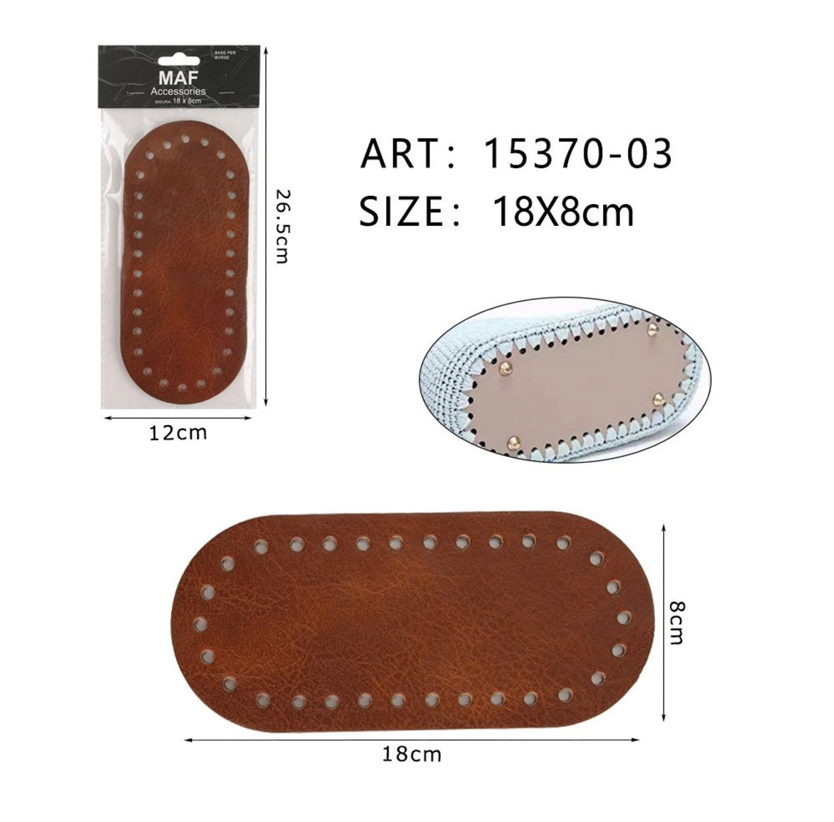 MAF BASE PER BORSE 15370-03