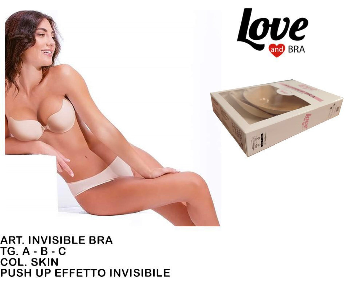 LOVE push up effetto invisibile