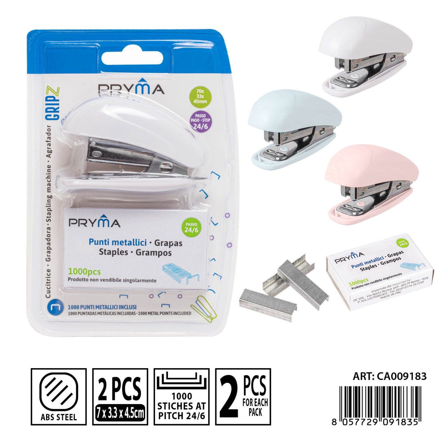 PRYMA cucitrice+1000punti passo 24/6